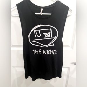 The Neighbourhood Authentic Tour Shirt The NBHD Original Logo Muscle Tank
